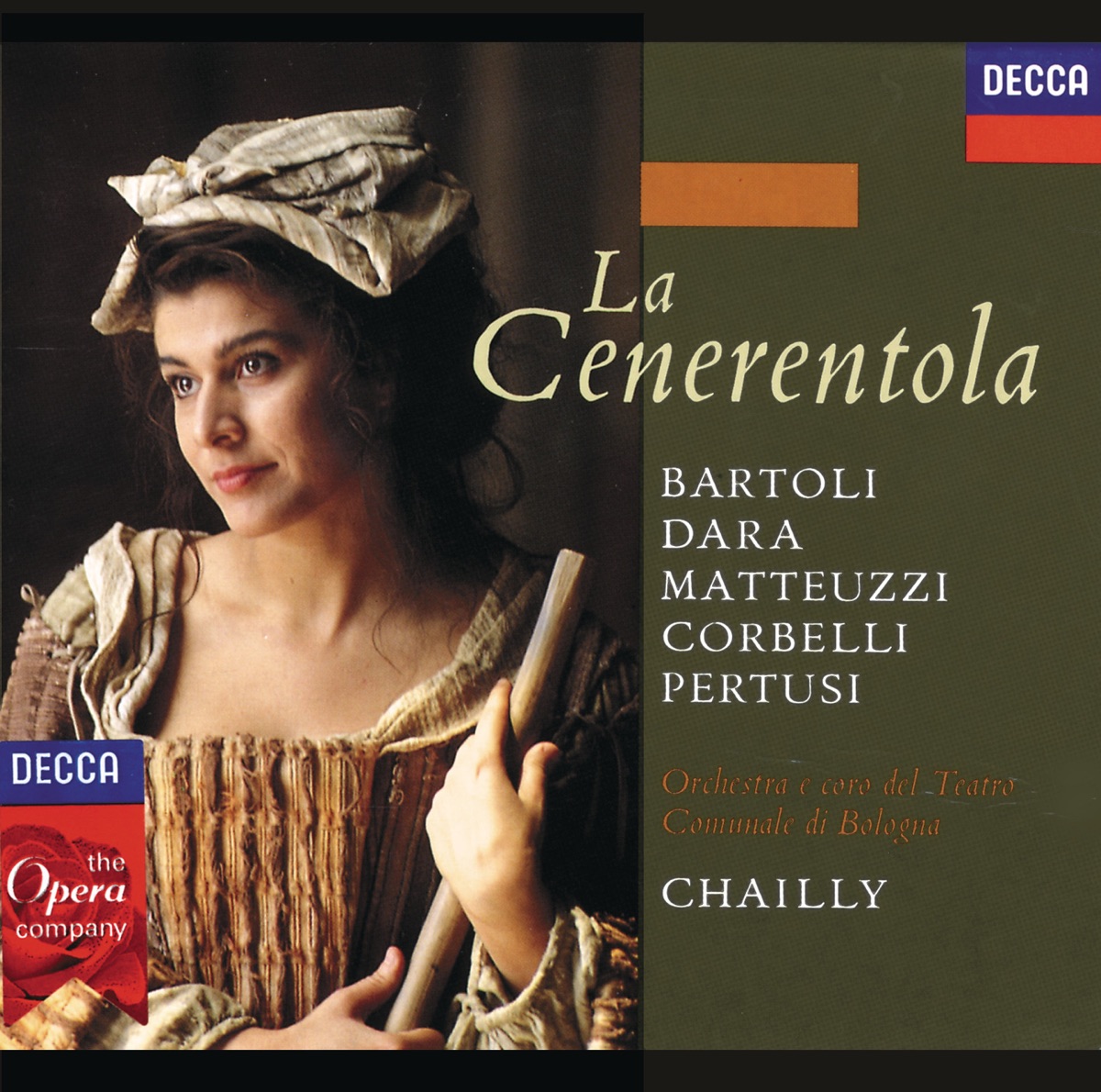 Rossini: La Cenerentola by Cecilia Bartoli, Coro del Teatro Comunale di Bologna, Orchestra del Teatro Comunale di Bologna & Riccardo Chailly album cover