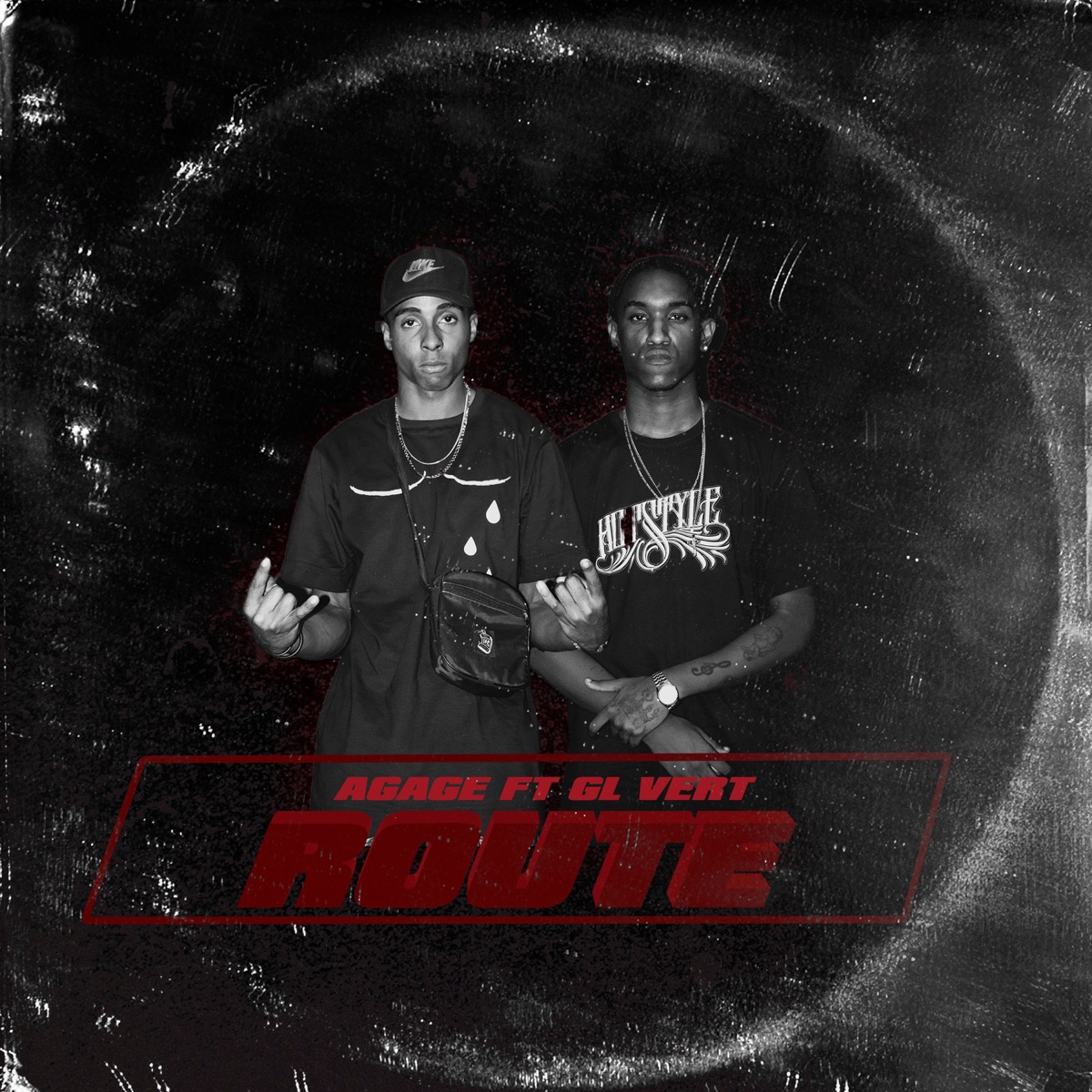 Route (Remix) [feat. Gl Vert] - Single by Agagê album cover