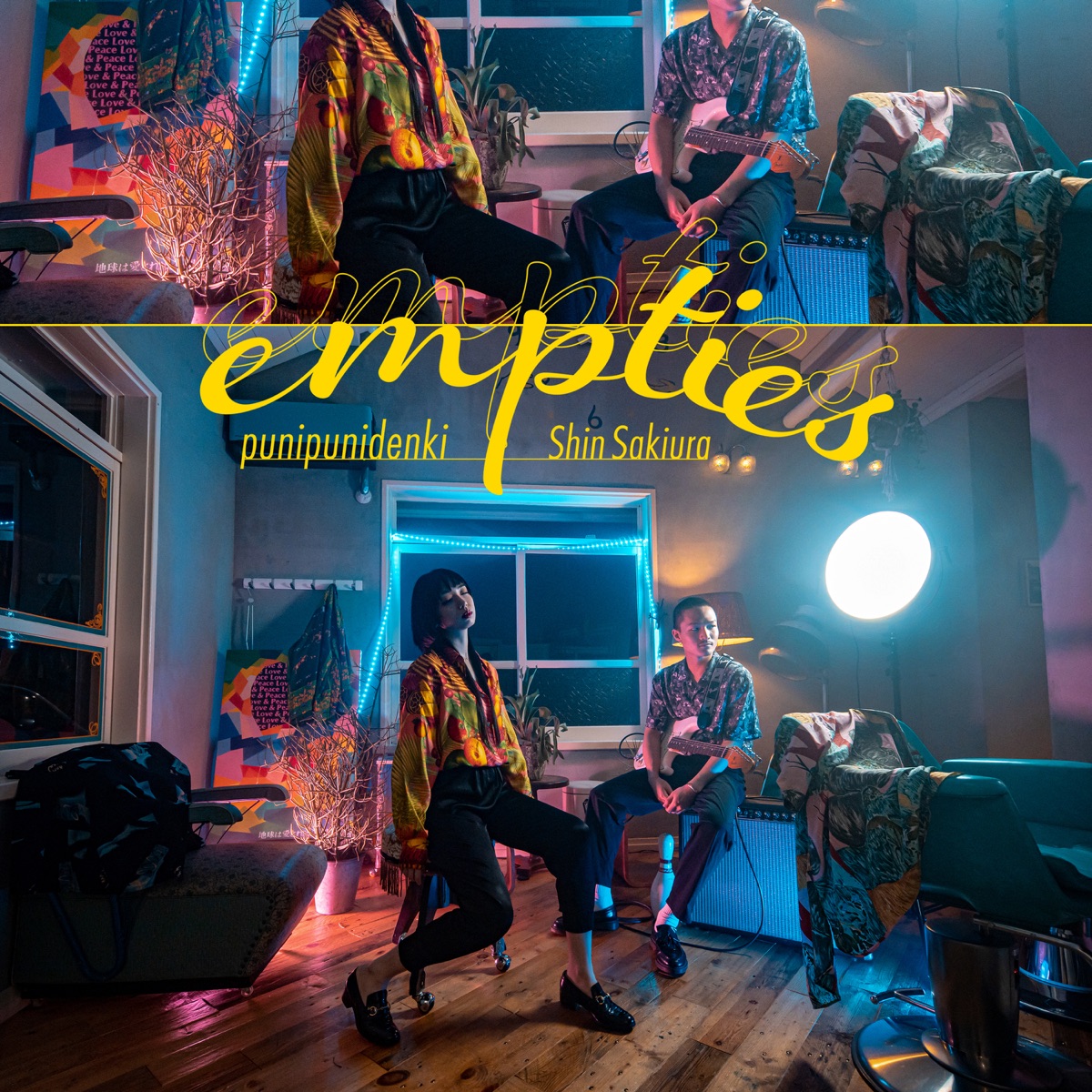Empties - Single by Punipunidenki & Shin Sakiura album cover