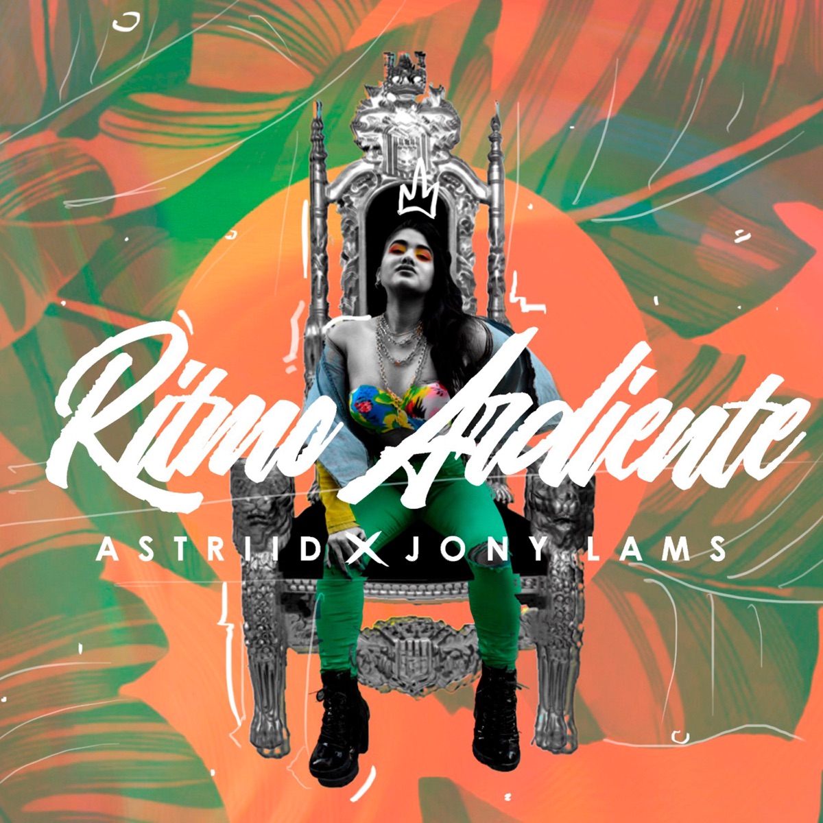 Ritmo Ardiente - Single by Astriid & jony lams album cover
