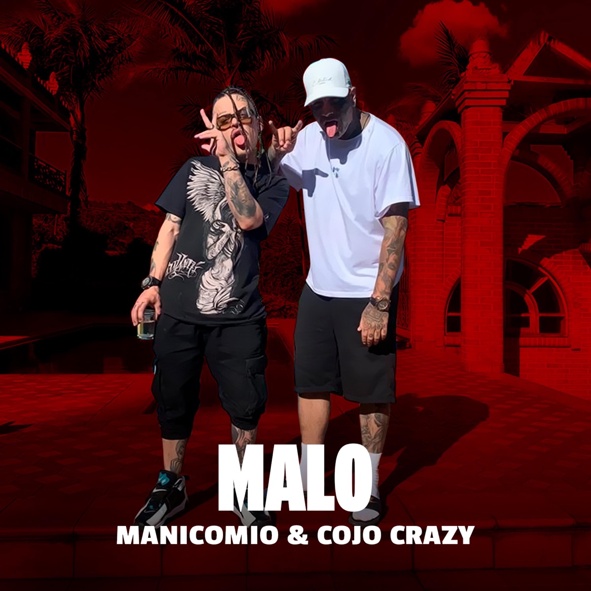 Malo - Single by Manicomio & Cojo Crazy album cover