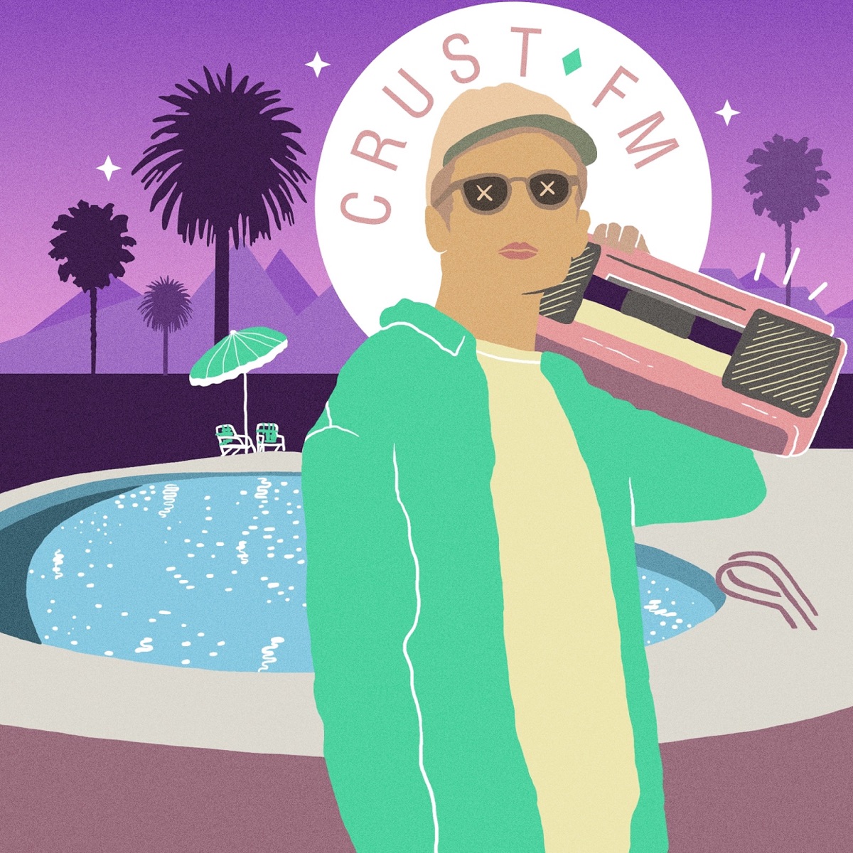 Crust Fm by Engelwood album cover