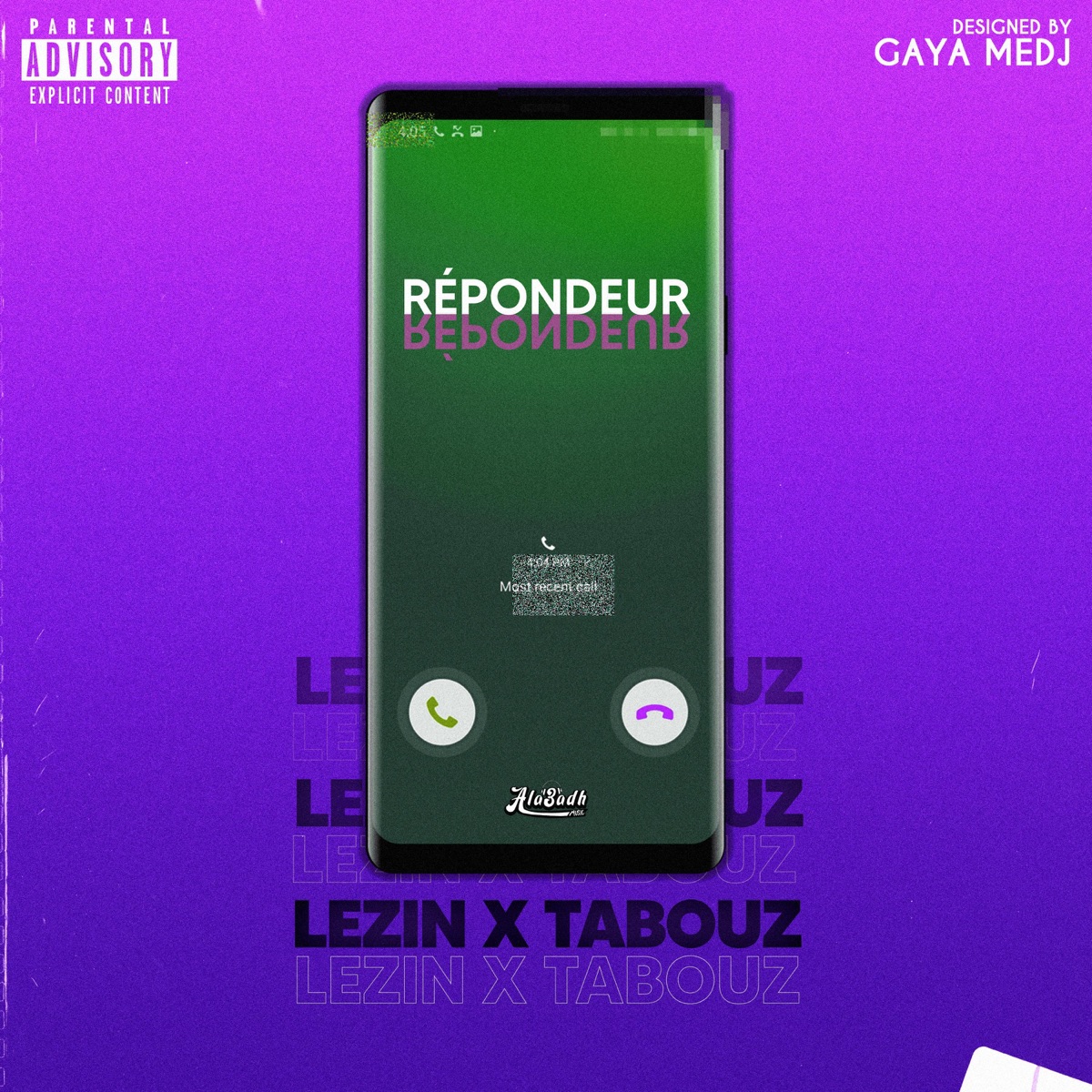 Repondeur (feat. Tabouz) - Single by Lezin album cover