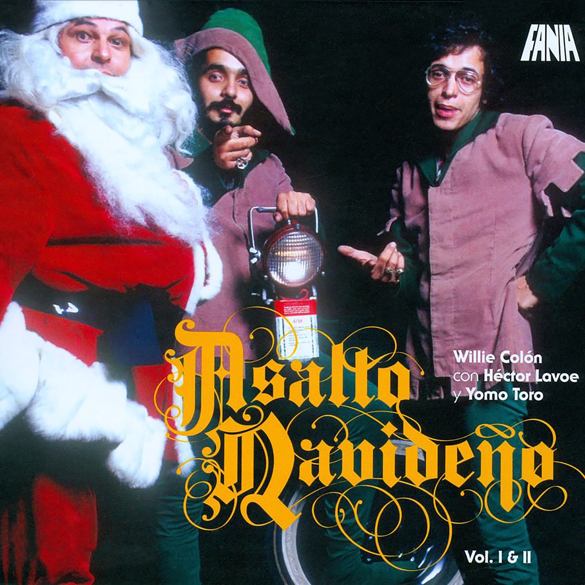 Asalto Navideño, Vols. 1 & 2 by Héctor Lavoe, Willie Colón & Yomo Toro album cover