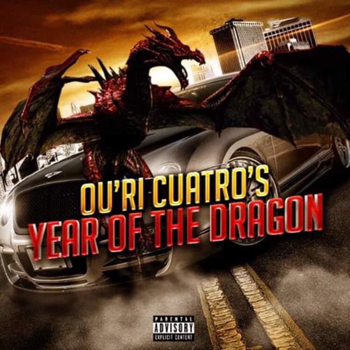 Year of the Dragon by Ou'ri Cuatro's album cover