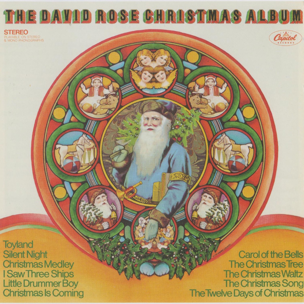 The David Rose Christmas Album by David Rose album cover