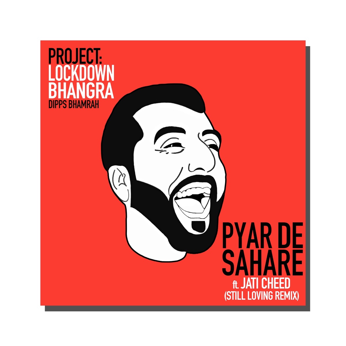 Pyar De Sahare (Still Loving Remix) [feat. Jati Cheed] - Single by Dipps Bhamrah album cover