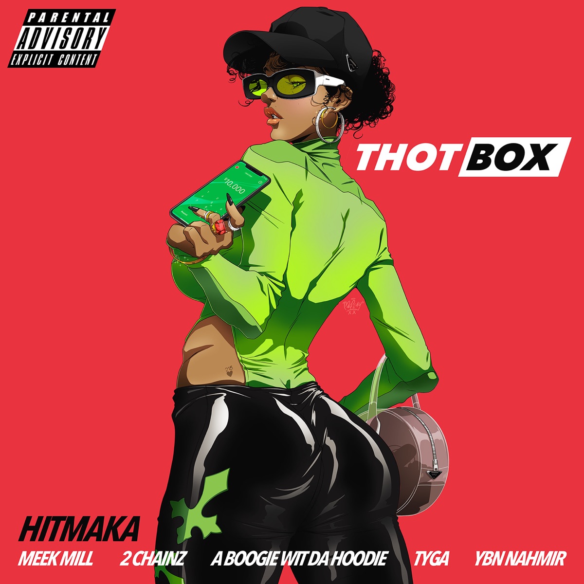 Thot Box (feat. Meek Mill, 2 Chainz, YBN Nahmir, A Boogie wit da Hoodie & Tyga) - Single by Hitmaka album cover