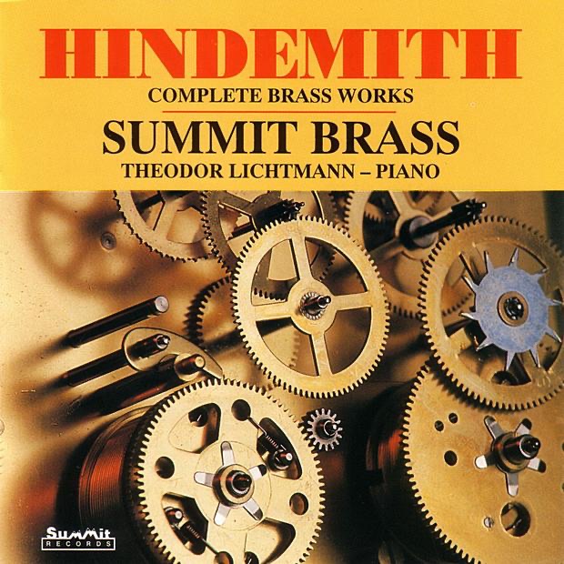 Hindemith: Complete Works for Brass by Summit Brass album cover