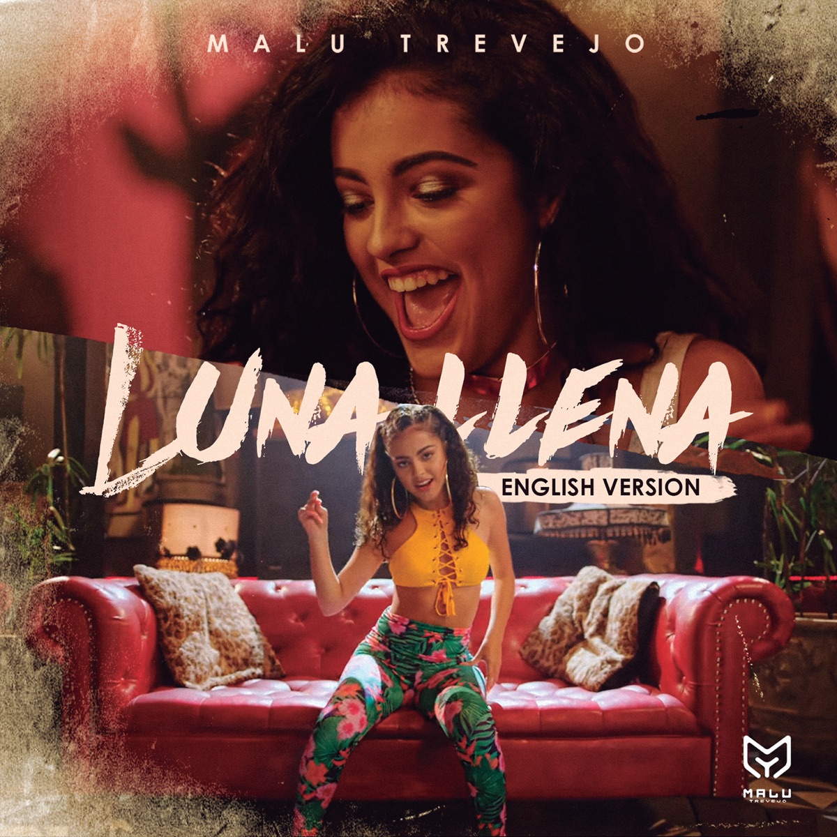 Luna Llena (English Version) - Single by Malú Trevejo album cover
