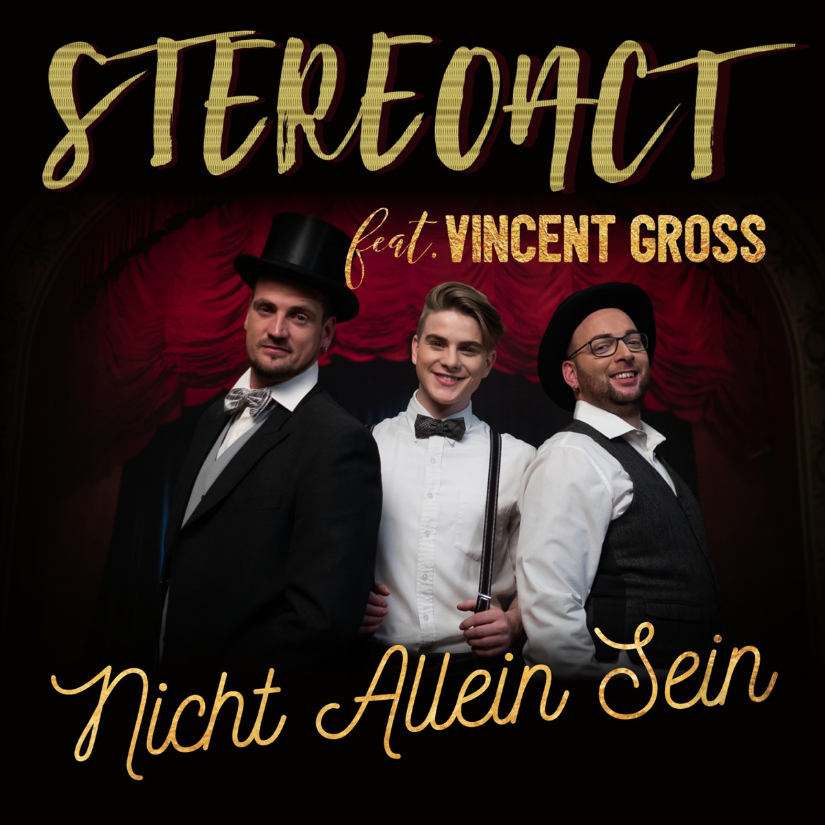 Nicht allein sein (feat. Vincent Gross) - Single by Stereoact album cover