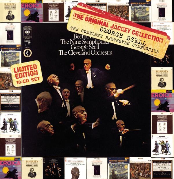 Beethoven: Complete Symphonies, Overtures, Incidental Music (The Original Jacket Collection) by Donald Bell, George Szell, Louis Lane, Cleveland Orchestra Chorus, Adele Addison, Jane Hobson, The Cleveland Orchestra & Richard Lewis album cover