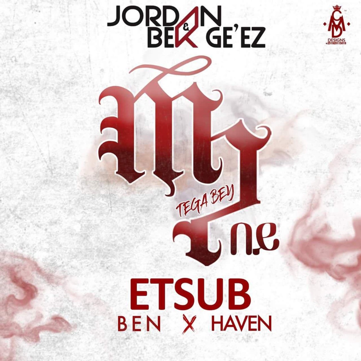 Tega Bey (feat. Manatsata) - Single by Ben, Jordan Crowther & Bek Ge'ez album cover
