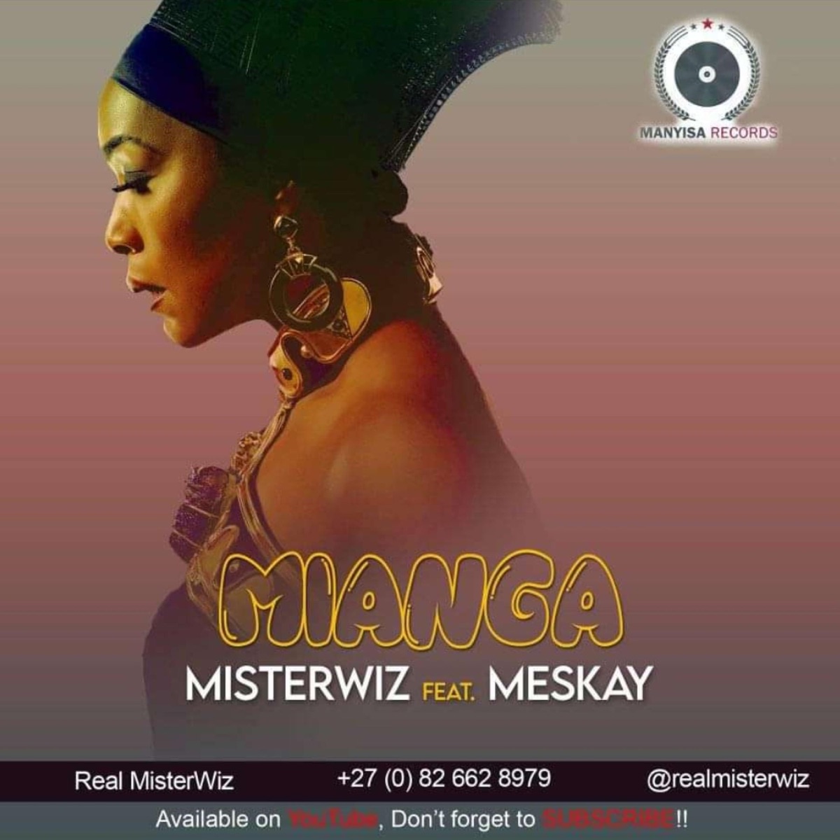 Mianga (feat. Meskay) - Single by Misterwiz album cover