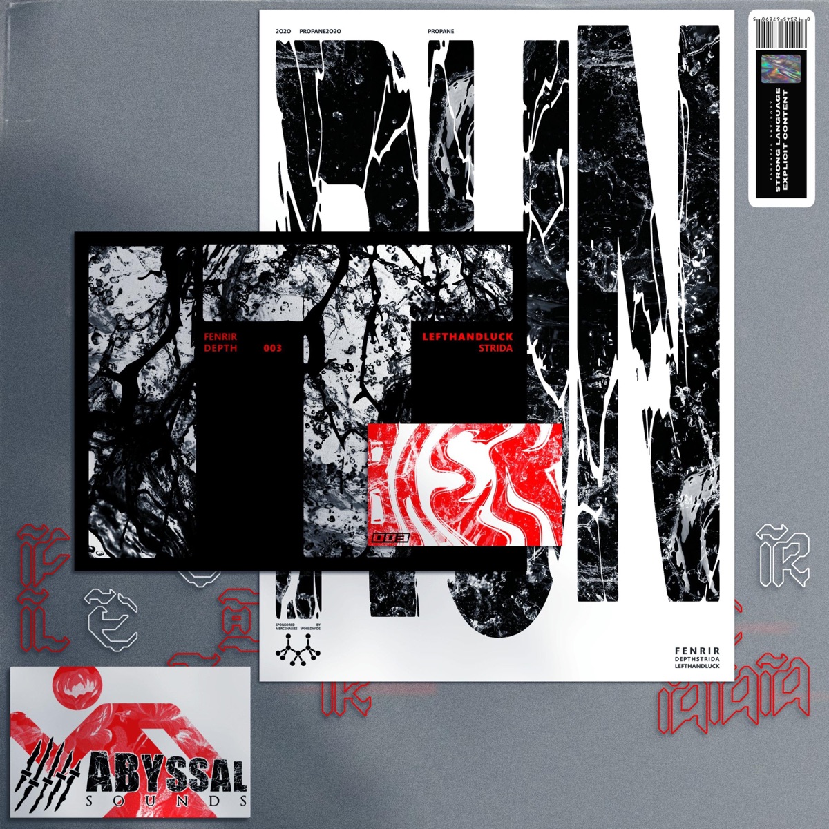 Run It Back (feat. Depth Strida & lefthandluck) - Single by Fenrir album cover