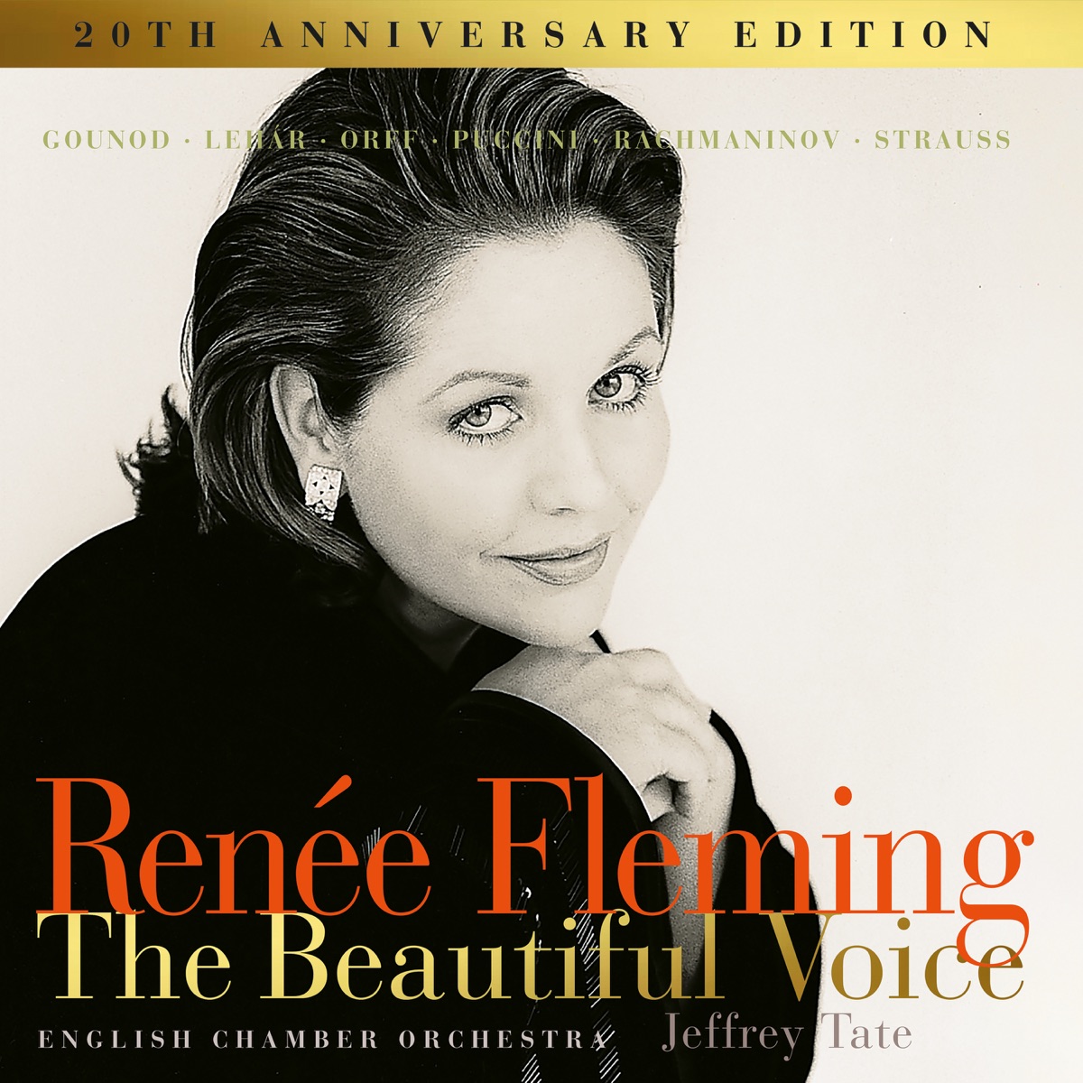 Renée Fleming - The Beautiful Voice by Renée Fleming, English Chamber Orchestra & Jeffrey Tate album cover