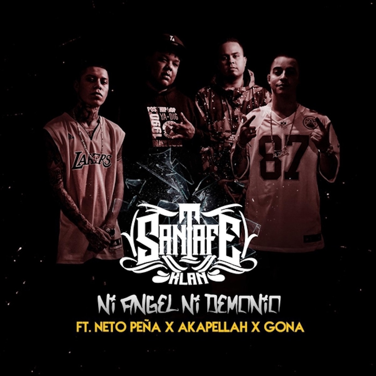 Ni Ángel Ni Demonio (feat. Akapellah & Gona) - Single by Santa Fe Klan & Neto Peña album cover