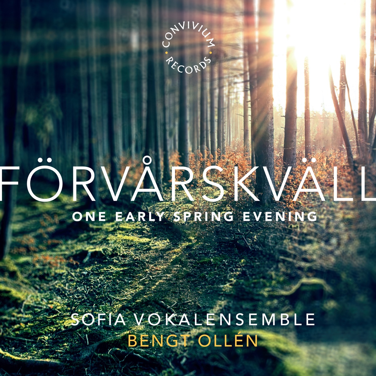 Förvårskväll by Sofia Vokalensemble & Bengt Ollen album cover