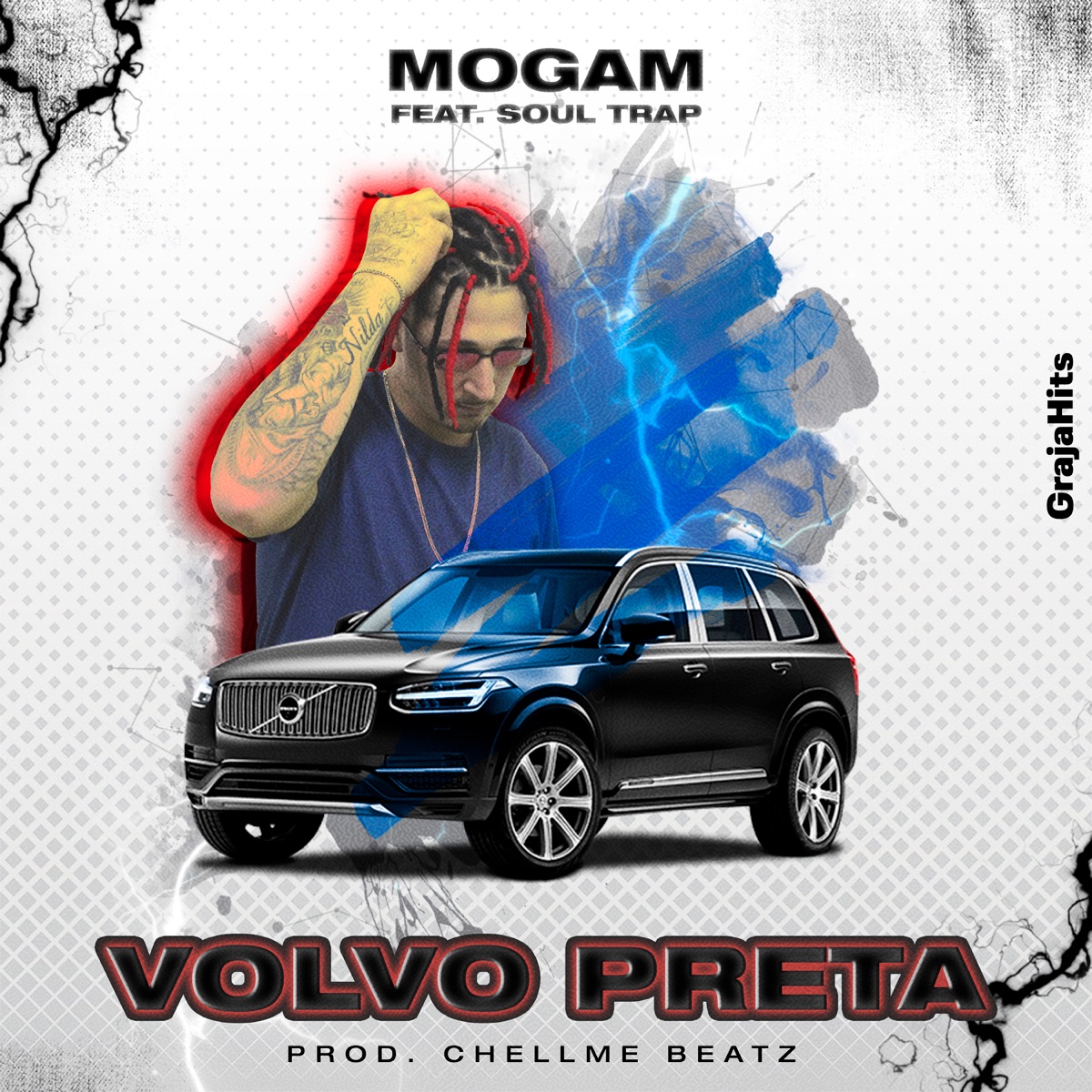 Volvo Preta (feat. Soul Trap) - Single by Mogam, GrajaHits & Chellme Beatz album cover