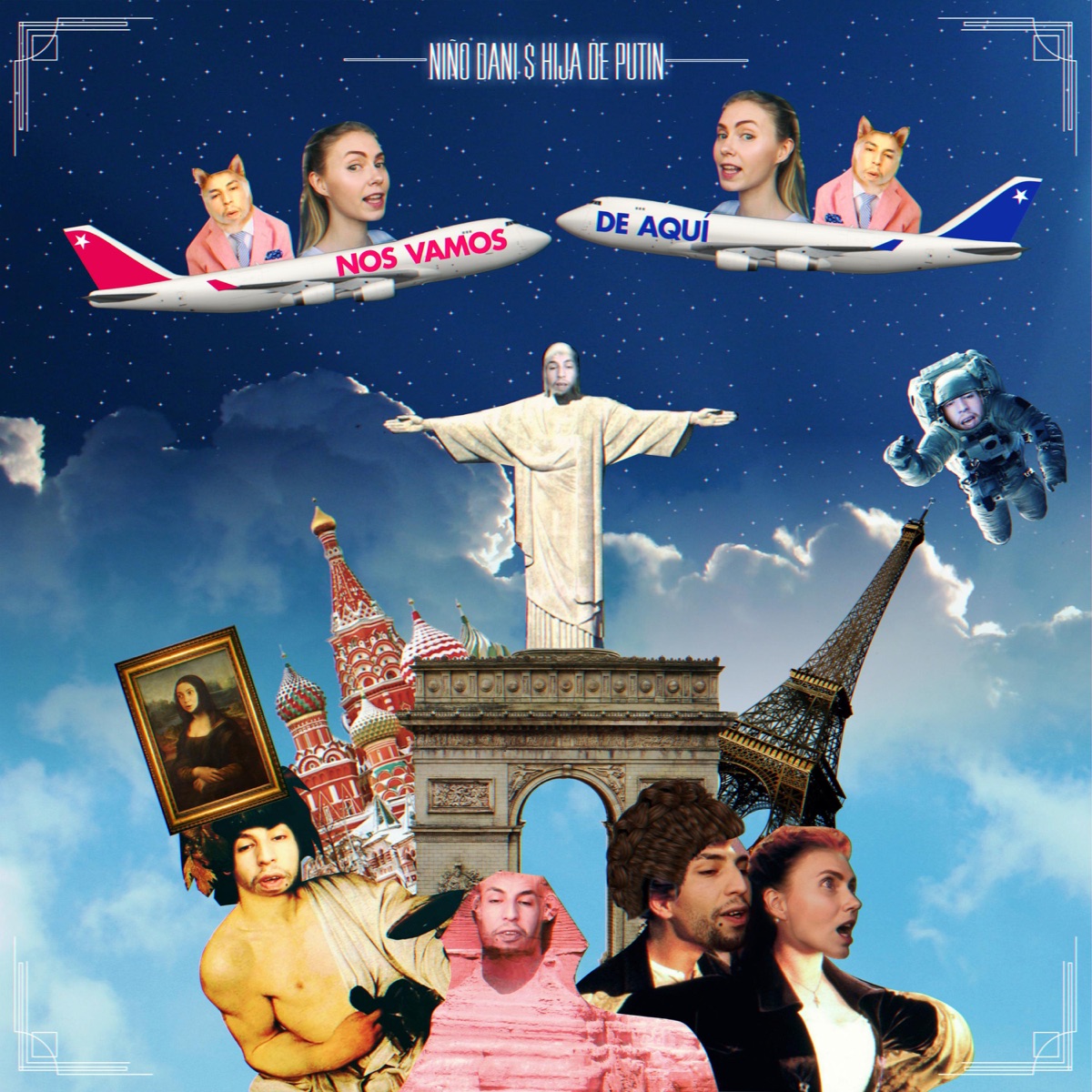 Nos Vamos de Aquí (feat. Hija de Putin) - Single by Niño Dani album cover