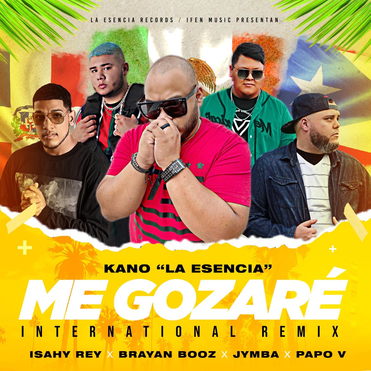 Me Gozare (feat. Brayan Booz, Papo V, Jymba & Isahy Rey) [remix] - Single by Kano la Esencia album cover