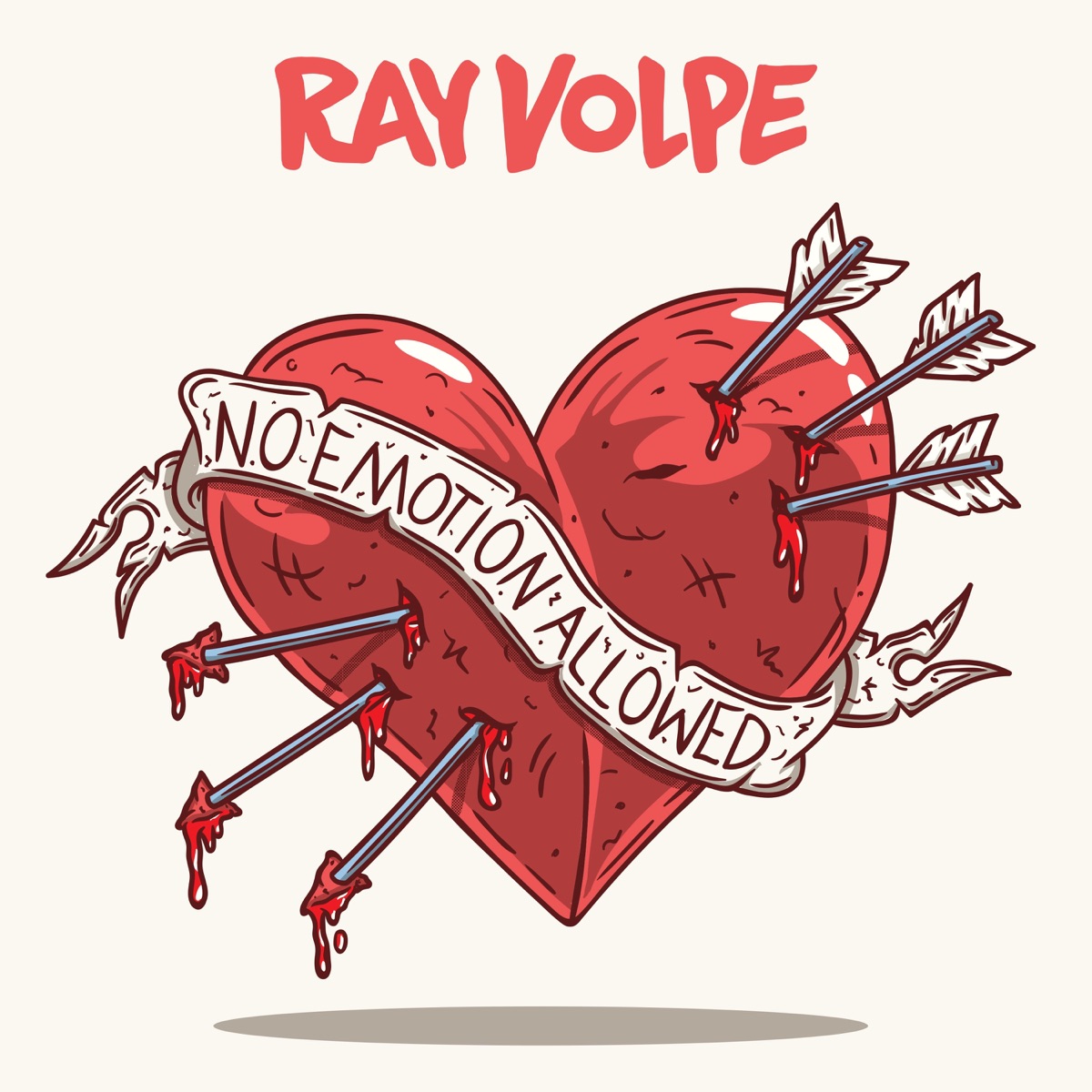 No Emotion Allowed - Single by Ray Volpe album cover