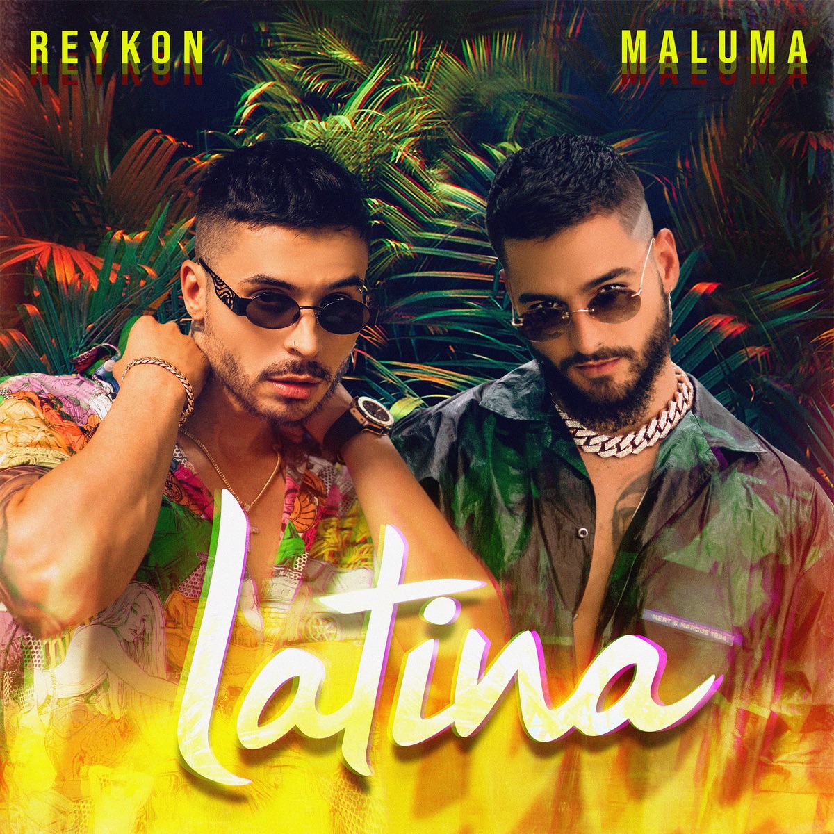 Latina (feat. Maluma) - Single by Reykon album cover