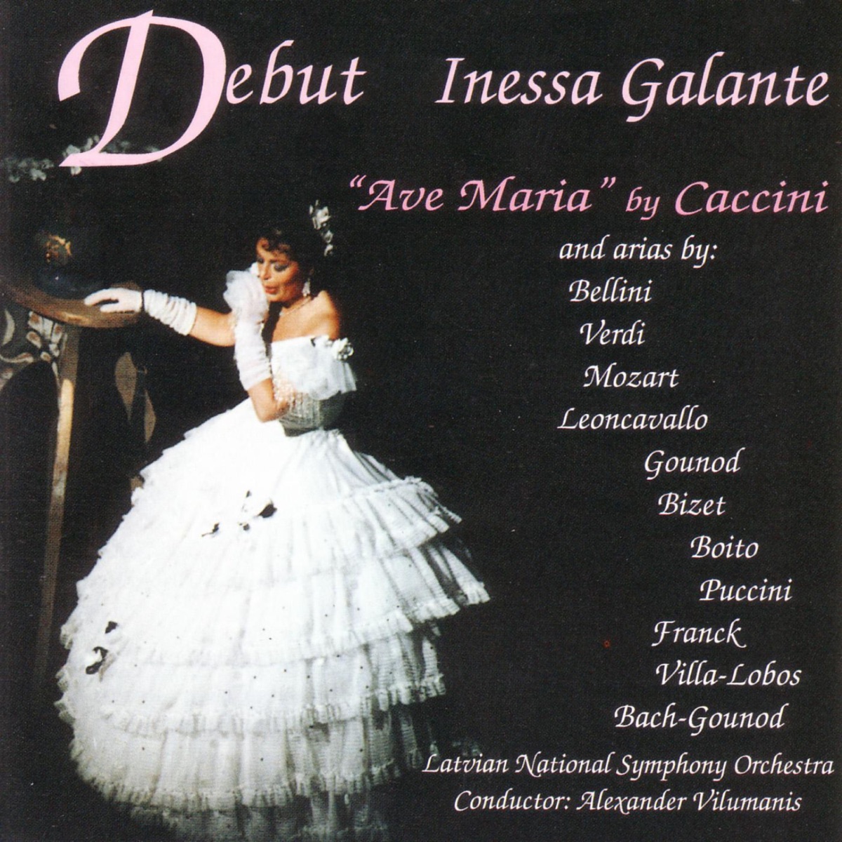 Debut by Alexander Vilumanis, Inessa Galante & The Latvian Opera Orchestra album cover