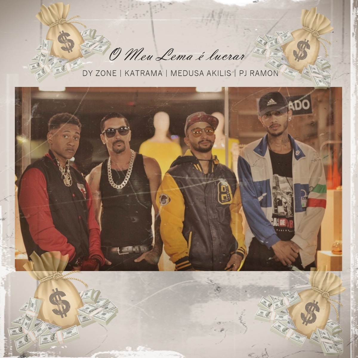 O Meu Lema É Lucrar - Single by dy zone, Katrama & Medusa Akilis album cover
