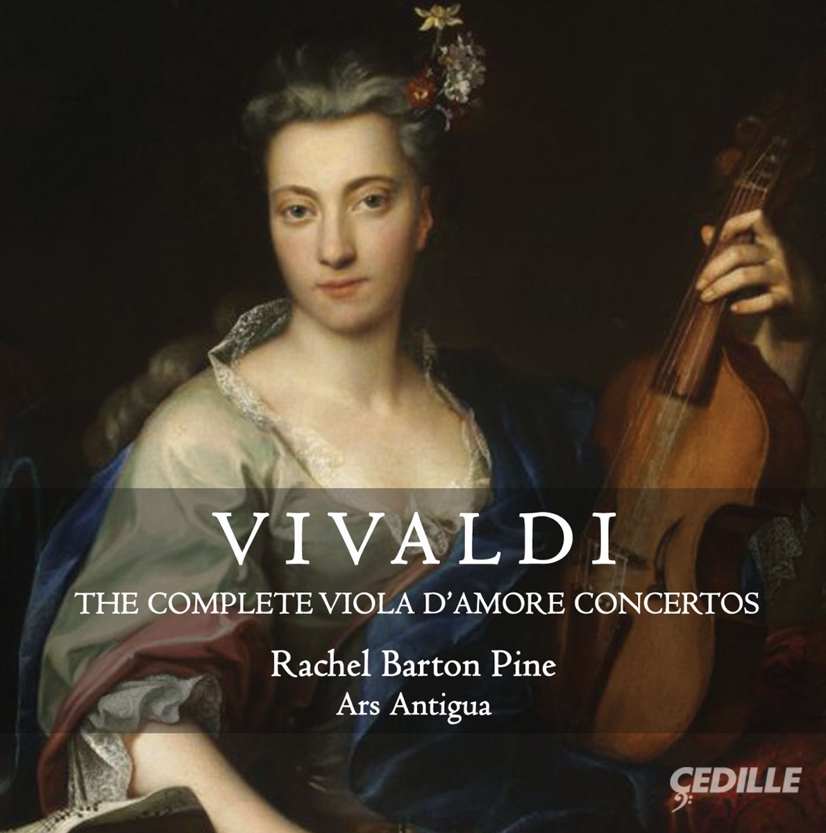 Vivaldi: The Complete Viola d'amore Concertos by Rachel Barton Pine & Ars Antigua album cover