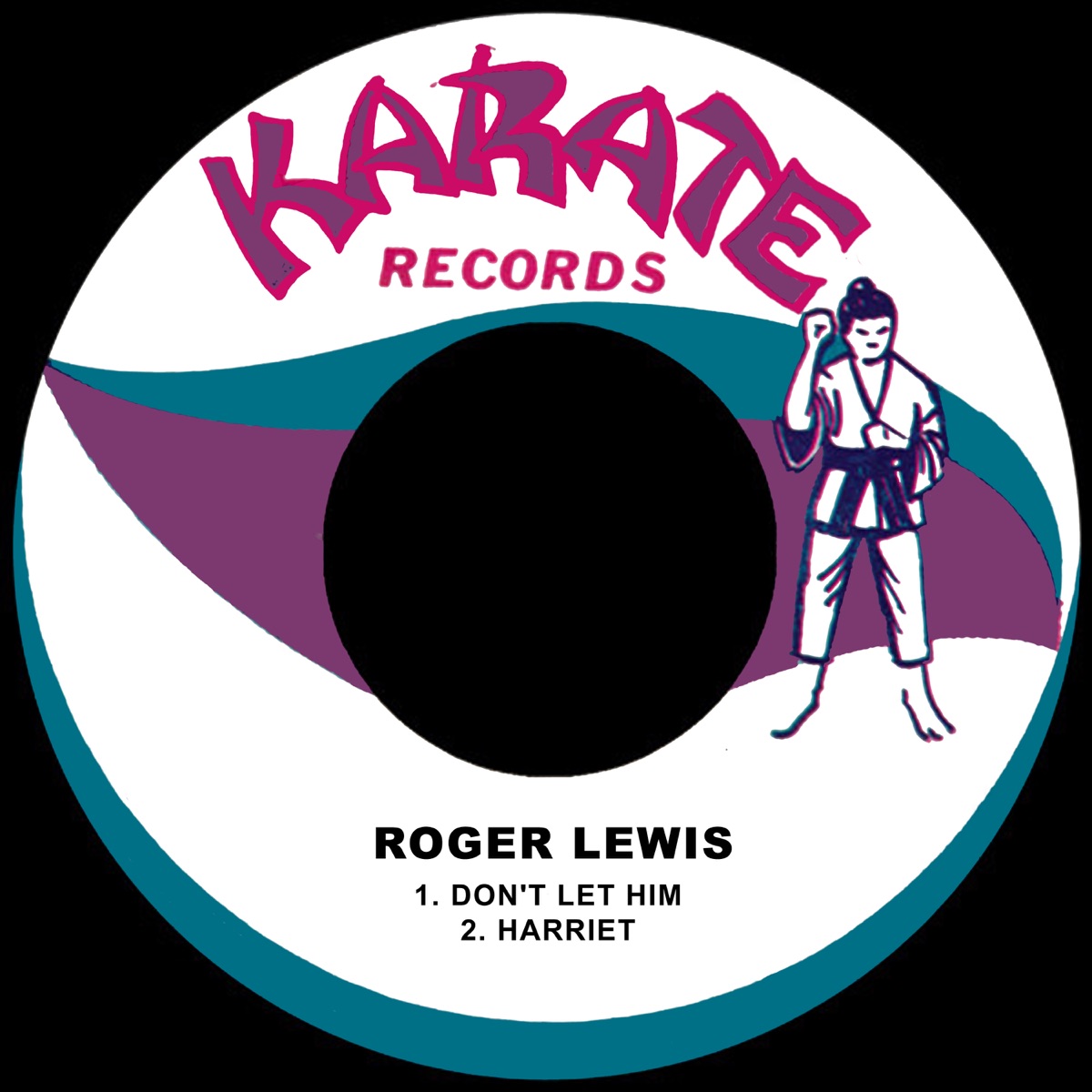 Don't Let Him / Harriet - Single by Roger Lewis album cover