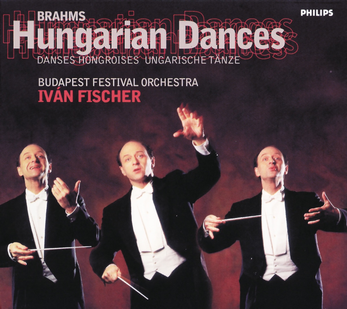 Brahms: Hungarian Dances by Budapest Festival Orchestra & Iván Fischer album cover