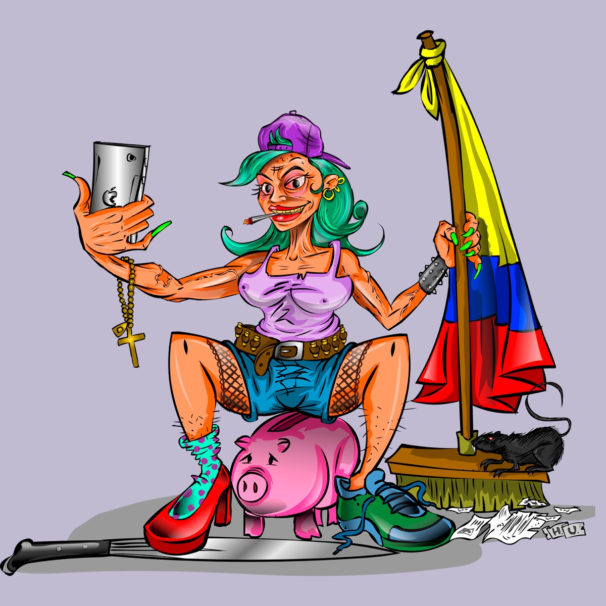 Cheese Bitch - Single by HORMI AKA A.N.T album cover