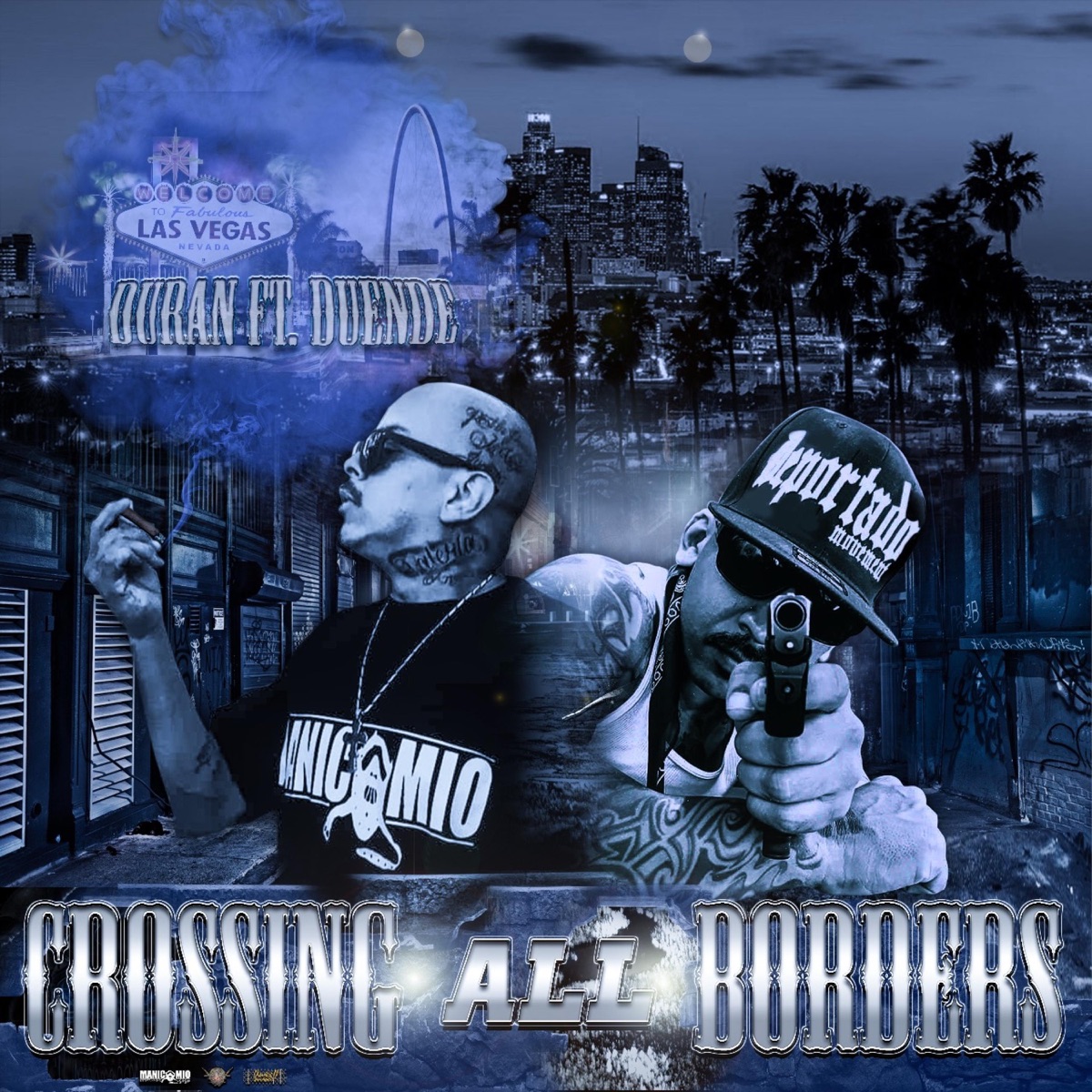 Crossing All Borders (feat. Duende) - Single by El Duran album cover