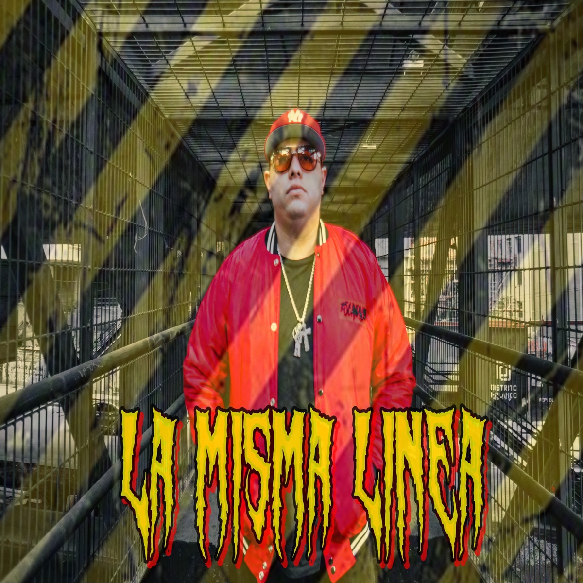 La Misma Linea (feat. B. Crazy, Bamby, Deymos, Dragon Fly, Magyz Sick, Mc Sonick, Pat Gomez, Ryzz Reyes & Sick Casper) - Single by eMe eLe 5inco album cover