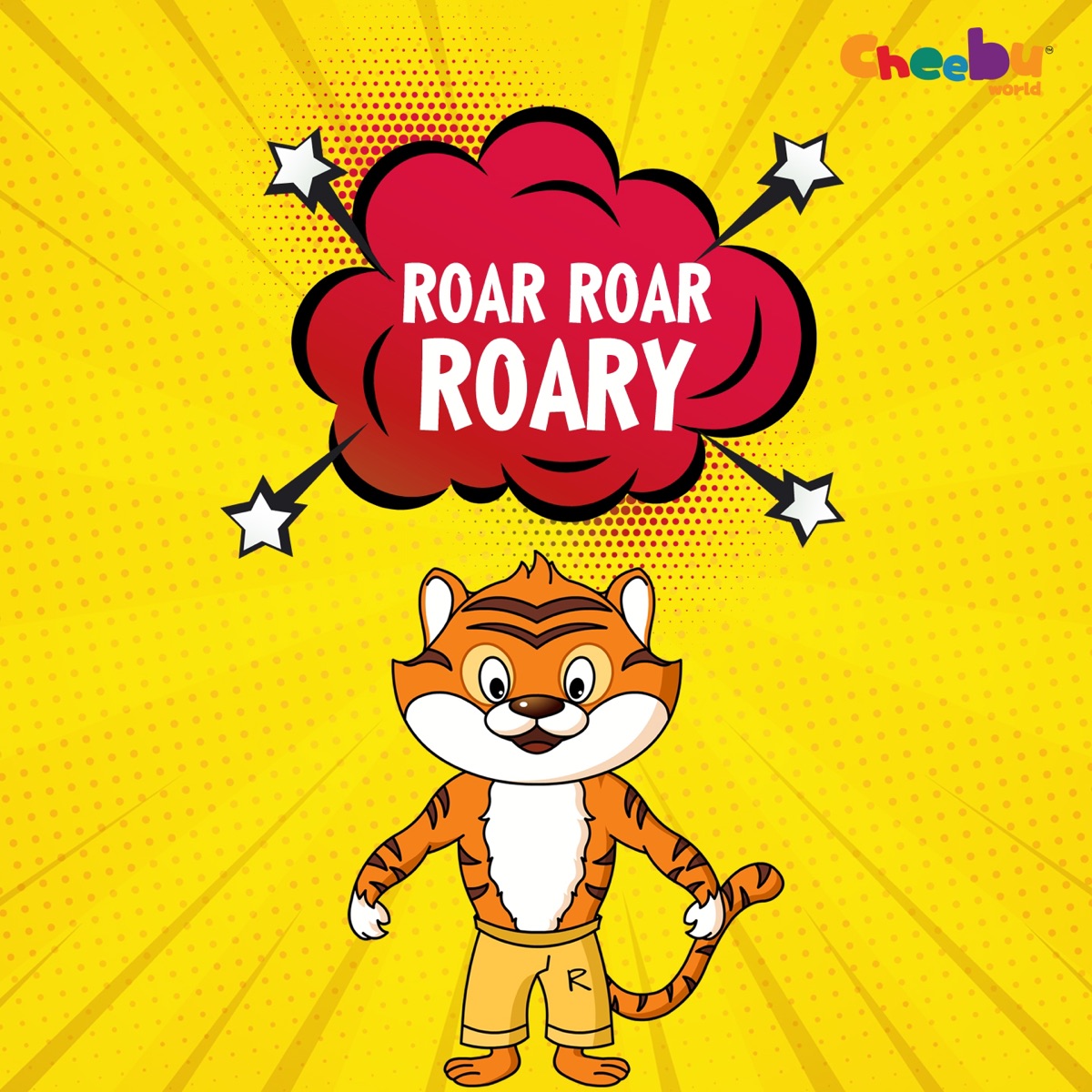 Roar Roar Roary (The Roary Song) - Single by Cheebu World & Geeta Jhala album cover