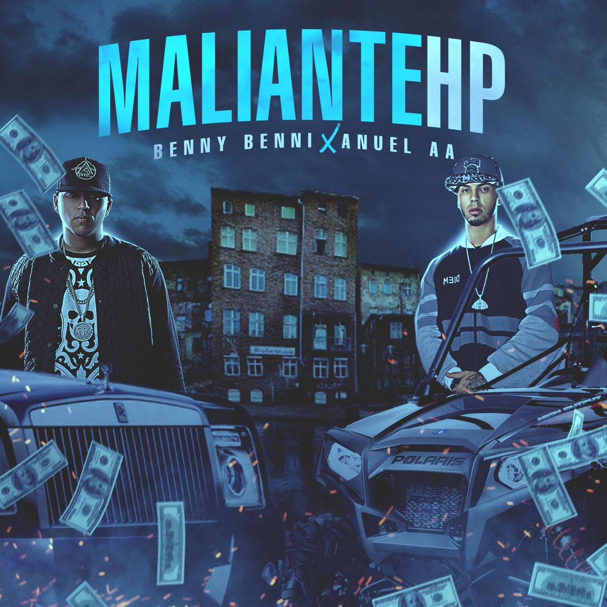 Maliante Hp (feat. Anuel Aa) - Single by Benny Benni album cover
