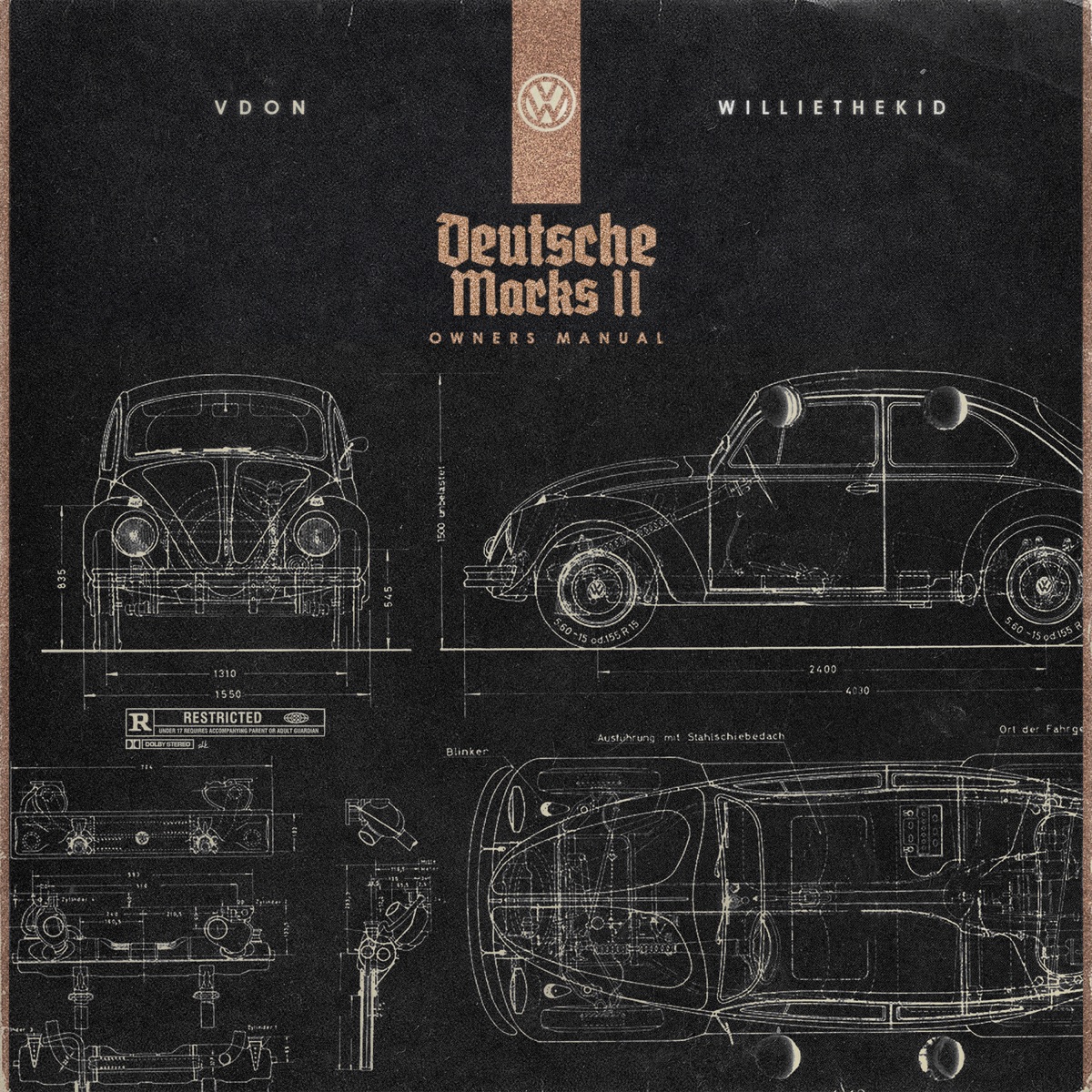 Deutsche Marks 2 by Willie The Kid & V Don album cover