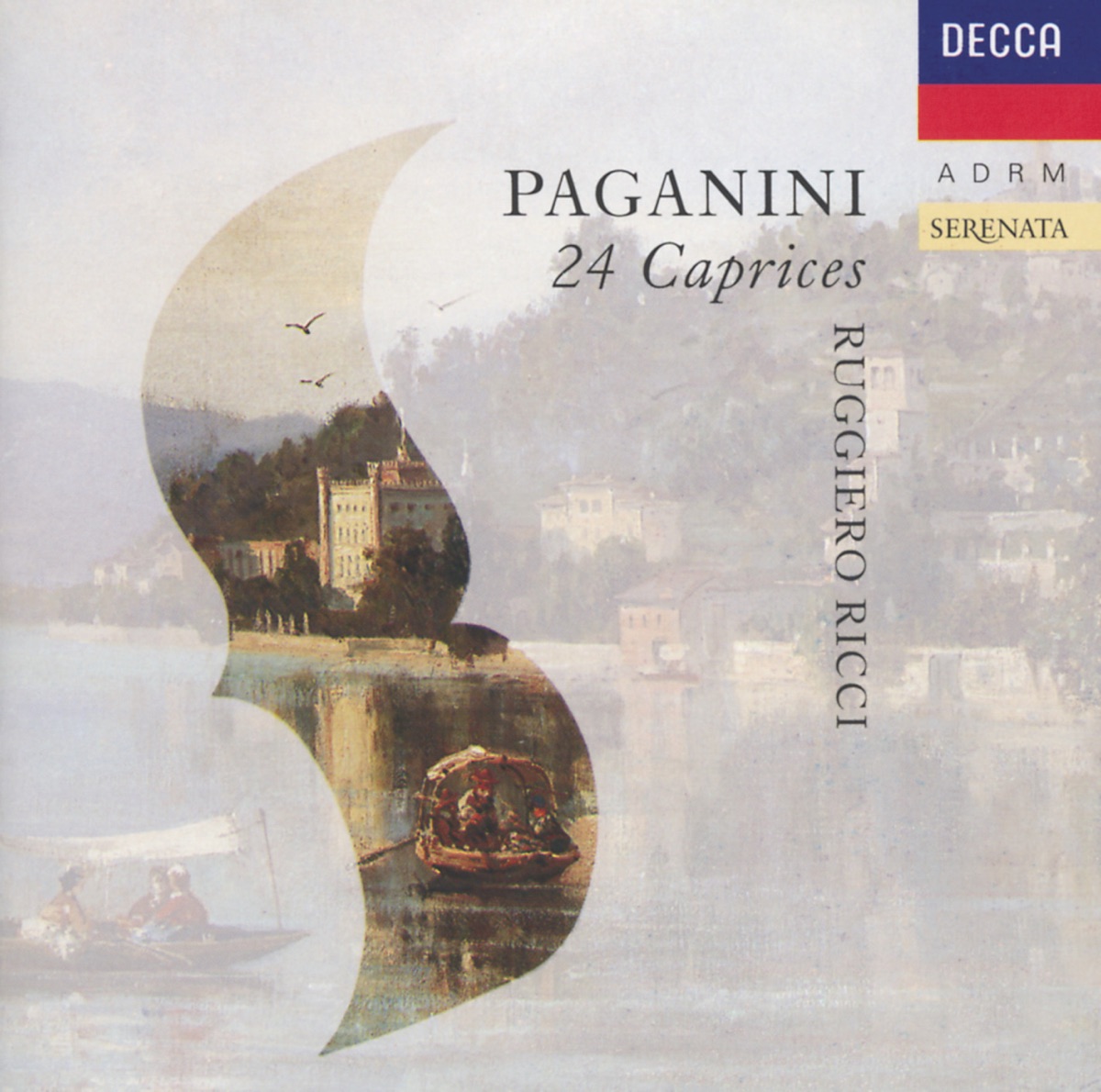 Paganini: 24 Caprices by Ruggiero Ricci album cover