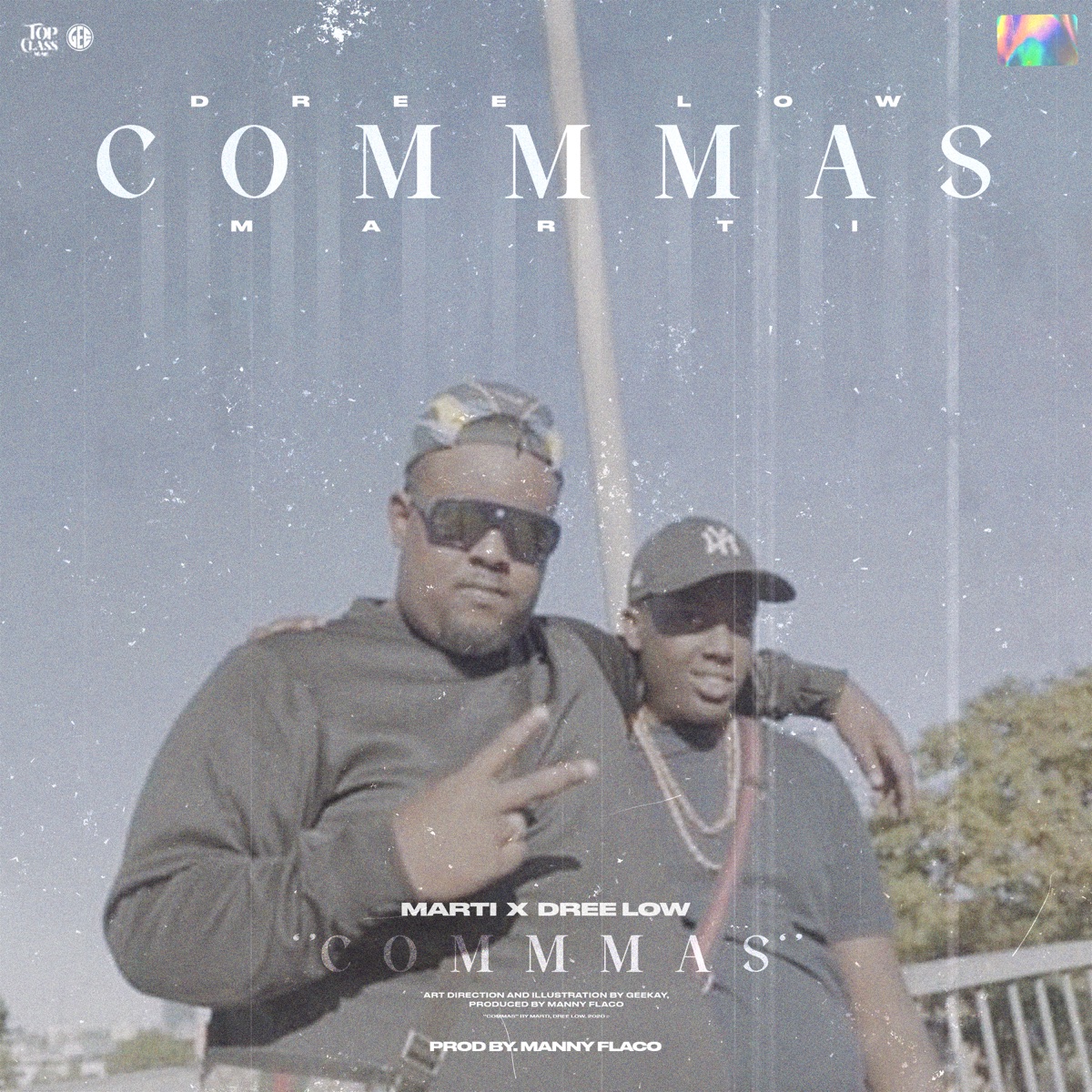 COMMAS - Single by Marti & Dree Low album cover