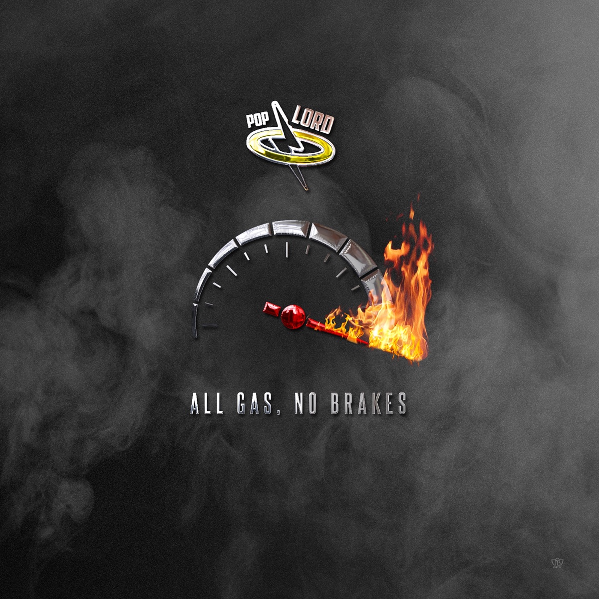 All Gas, No Brakes by PopLord album cover