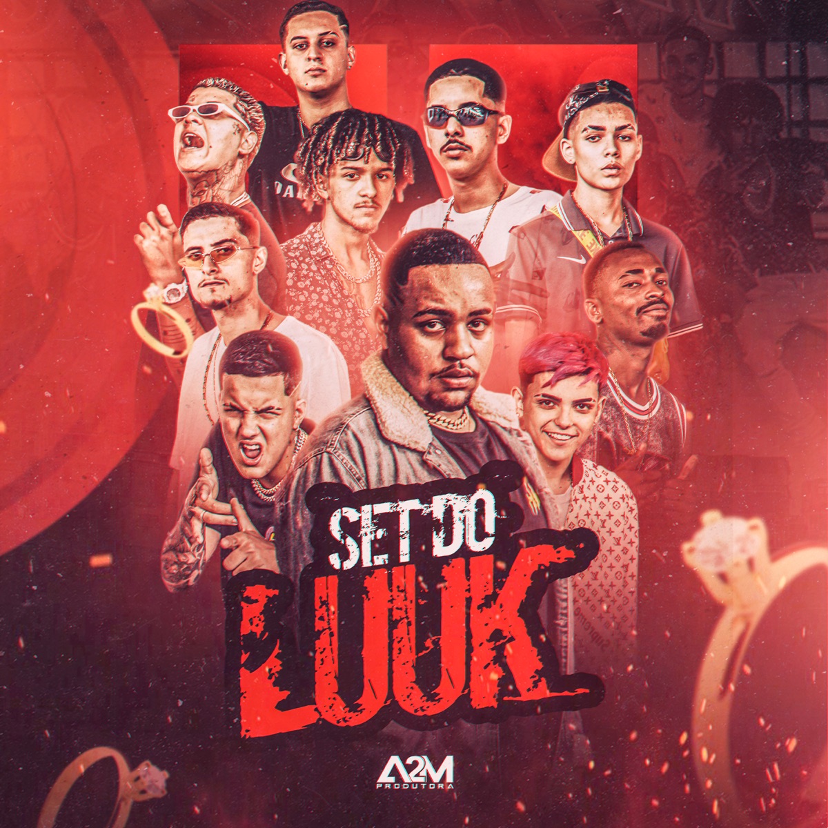 Set do Luuk - Single by LUUK, Mc Leozin, Mc Lz, YEZZO, MC Danone, Kobaine, Lit Up, Braão, Eny Prince & Mc Yuri BH album cover