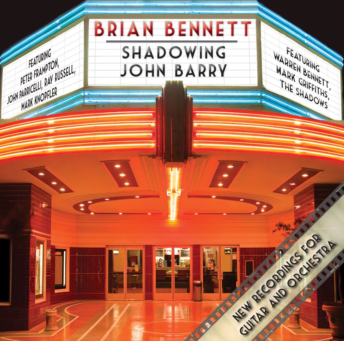Shadowing John Barry (Digital Bonus Album) by Brian Bennett album cover