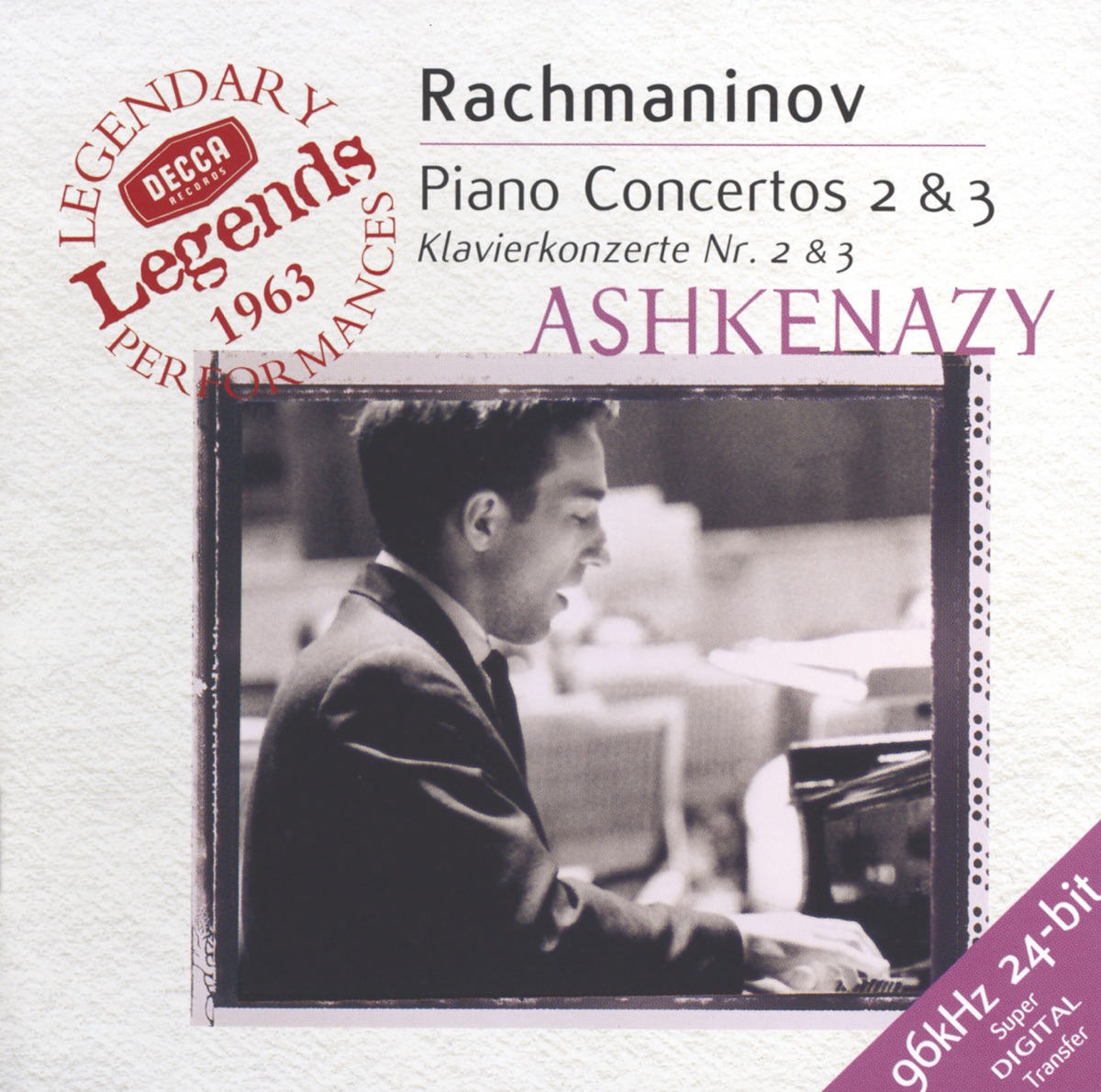 Rachmaninov: Piano Concertos No. 2 & 3 by Anatole Fistoulari, Vladimir Ashkenazy, Kirill Kondrashin, London Symphony Orchestra & Moscow Philharmonic Symphony Orchestra album cover