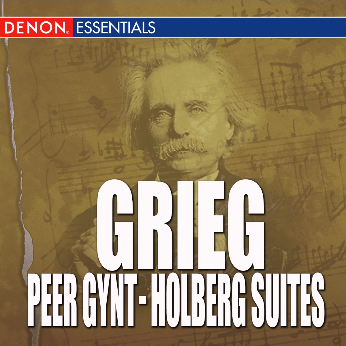 Grieg - Peer Gynt - Holberg Suites by Bamberg Symphony Orchestra, Georg Singer, Hungarian Chamber Orchestra & V. Tatrai album cover