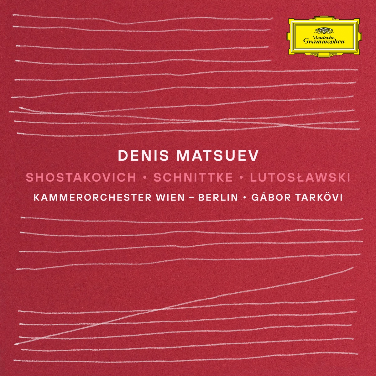 Shostakovich / Schnittke / Lutosławski by Denis Matsuev, Gabor Tarkovi, Kammerorchester Wien-Berlin & Rainer Honeck album cover