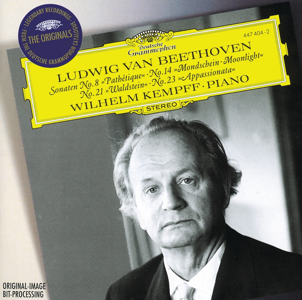 Beethoven: Piano Sonatas Nos.8, 14, 21 & 22 by Wilhelm Kempff album cover