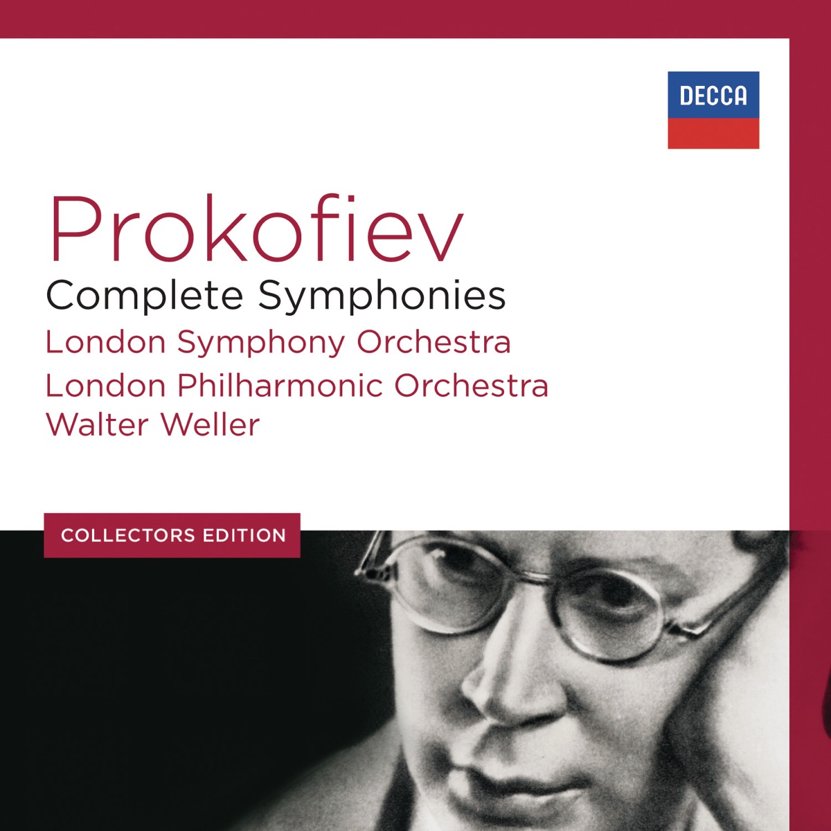 Prokofiev: Complete Symphonies by London Philharmonic Orchestra, Walter Weller & London Symphony Orchestra album cover