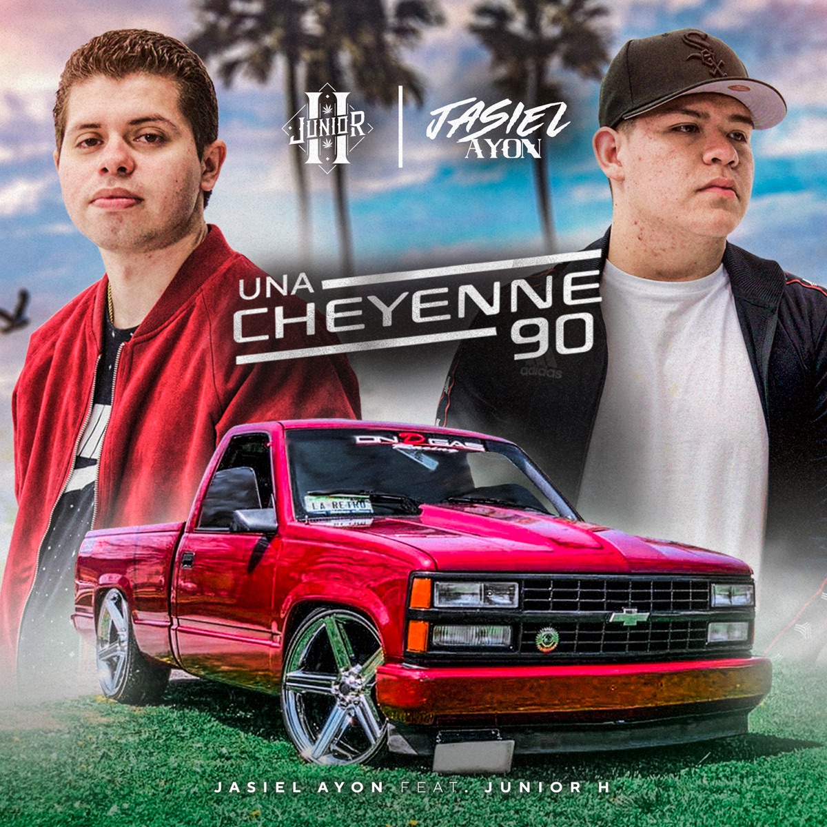 Una Cheyenne 90 (feat. Junior H) - Single by Jasiel Ayon album cover artwork