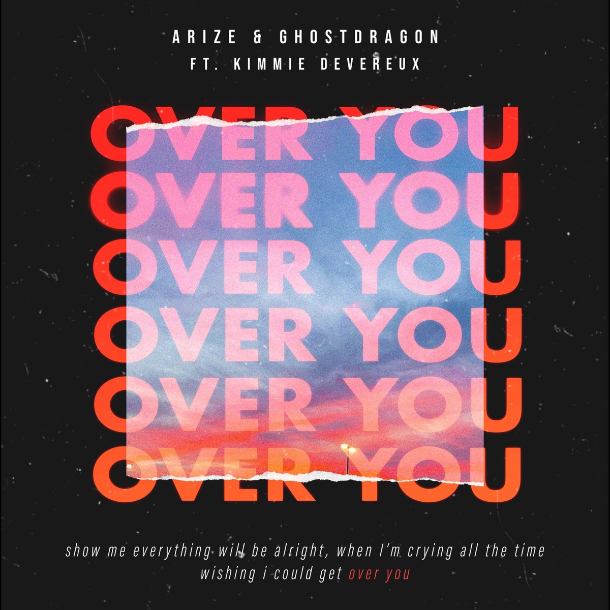 Over You (feat. Kimmie Devereux) - Single by Arize & GhostDragon album cover